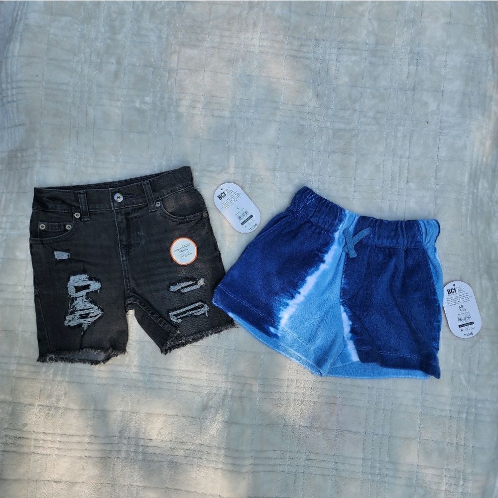 Nwt Boy's Sz 4-5 Shorts Bundle